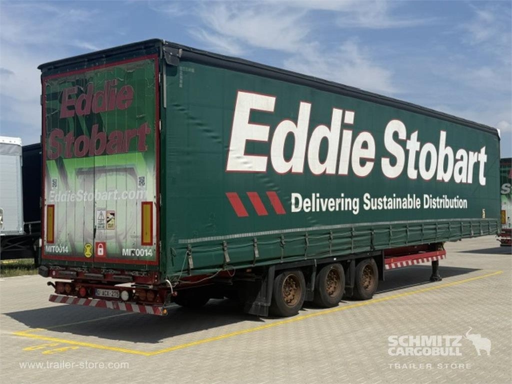 Semi-remorque PLSC Schmitz Cargobull Curtainsider Mega — occasion 2012