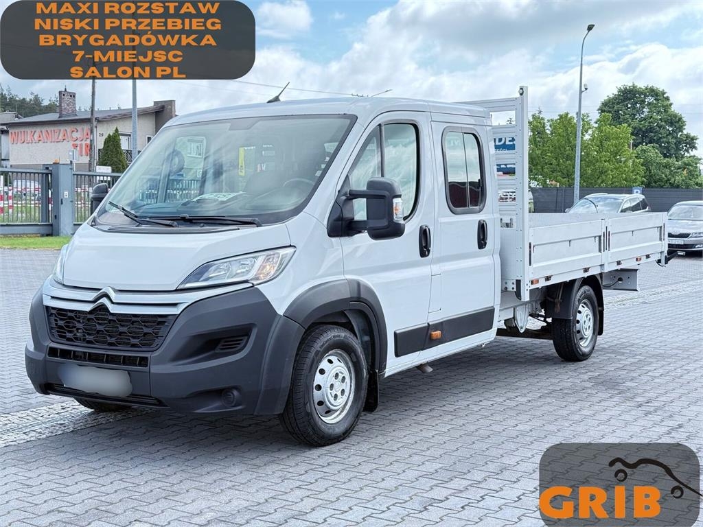 Citroën Jumper Doka Brygadówka 7-miejsc MAXI Rozstaw Skrzy