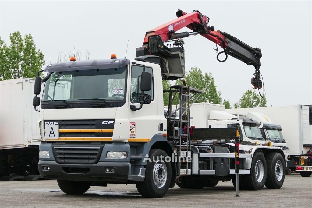 DAF CF 85.360 Hook Lift Truck / Crane / Lift & Steerin