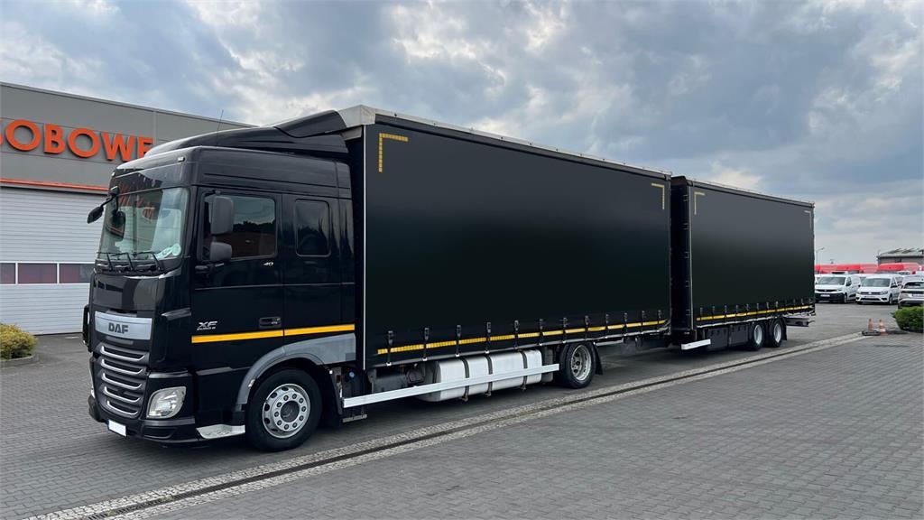 Camion PLSC DAF XF 440 106 SPACE CAB EURO 6 TANDEM TRANSPORT SPACI — occasion 2017
