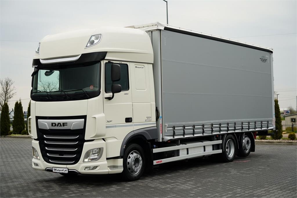 DAF XF 480 / SOLÓWKA / SSC / 6X2 / OŚ PODNOSZONA /