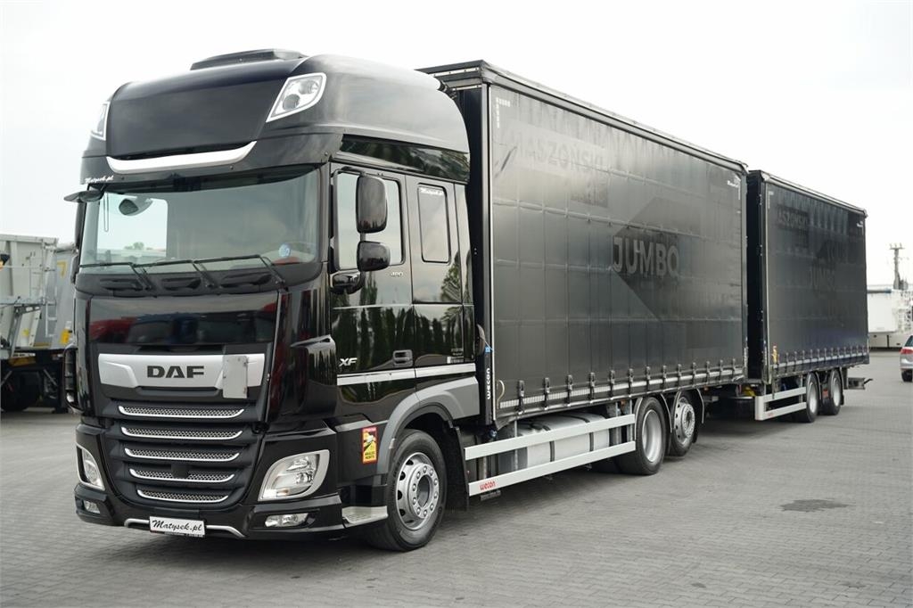 Camion PLSC DAF XF 480 / ZESTAW TANDEM 120 M3 / PRZEJAZDOWY / I-PA — occasion 2022