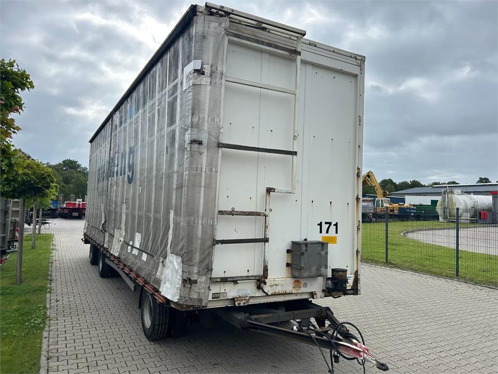 Eggers HXT 24 ZZL – 3-Axle Steering Curtainsider Trailer