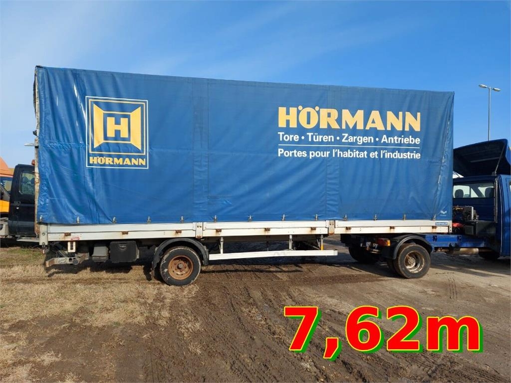 Fankhauser BE BE Trailer Pritsche+Plane - LBW Zepr
