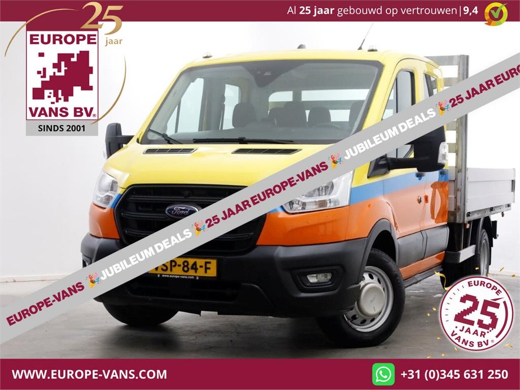 Ford Transit 350 2.0 TDCI 130pk D.C. Trend Open Laadbak