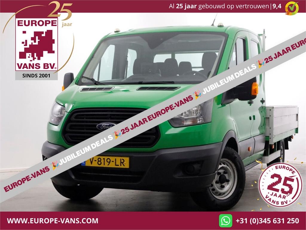 Ford Transit 350 2.0 TDCI 130pk E6 RWD D.C. Open Laadba