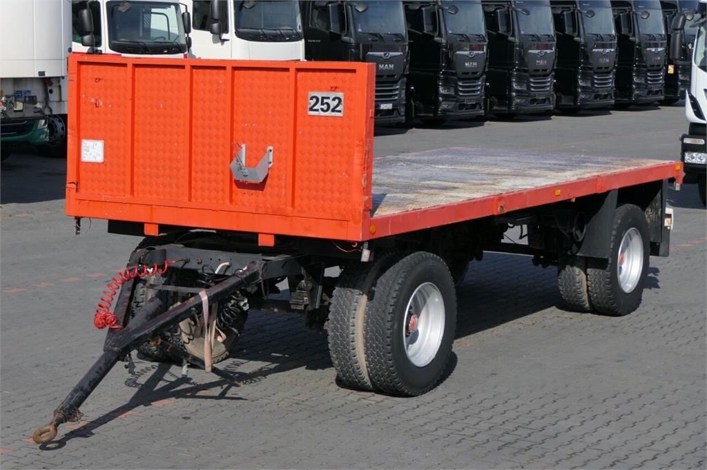 Fruehauf CODER / PRZYCZEPA DO BUDOWLANKI / Długość : 6 M /