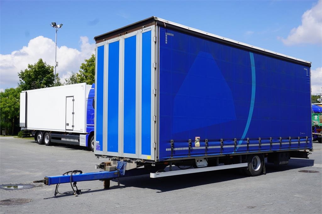 Gniotpol Tandem trailer / 10t / 2018 / 19 pallets
