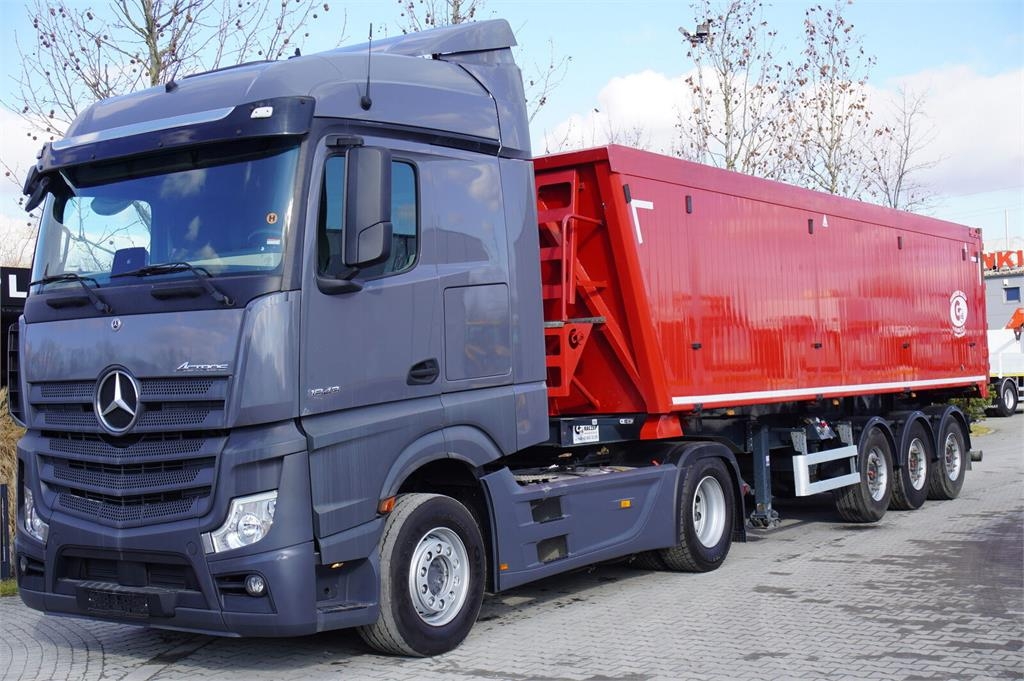 Gras GS 35.5t tipper semi-trailer / 48 m3 / 2022 / 3 un