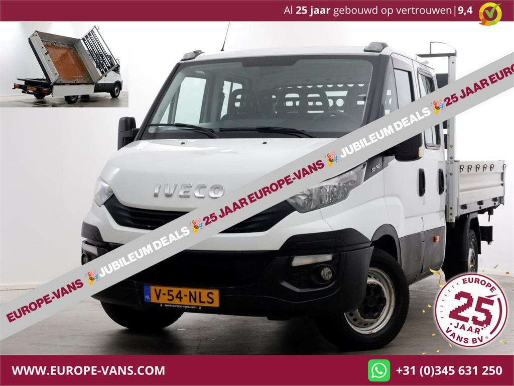 Iveco Daily 35S14 316pk E6 L2H1 D.C. 3-Zijdige Kipper Ai