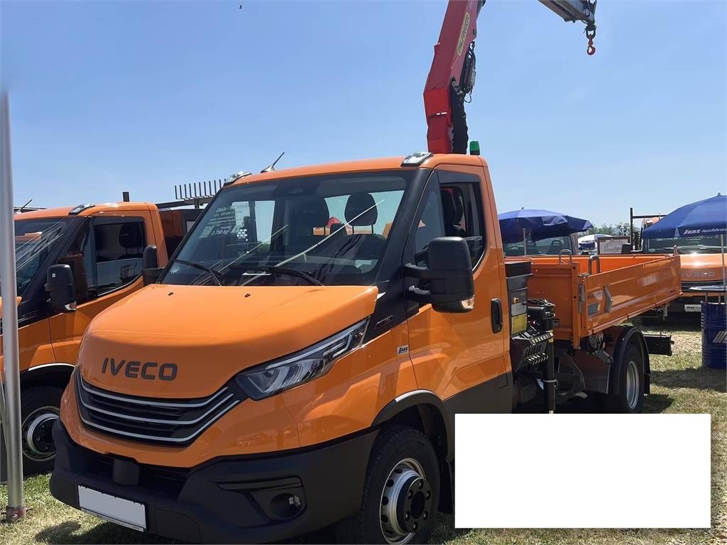 Iveco Daily 70C18H - Flatbed+crane