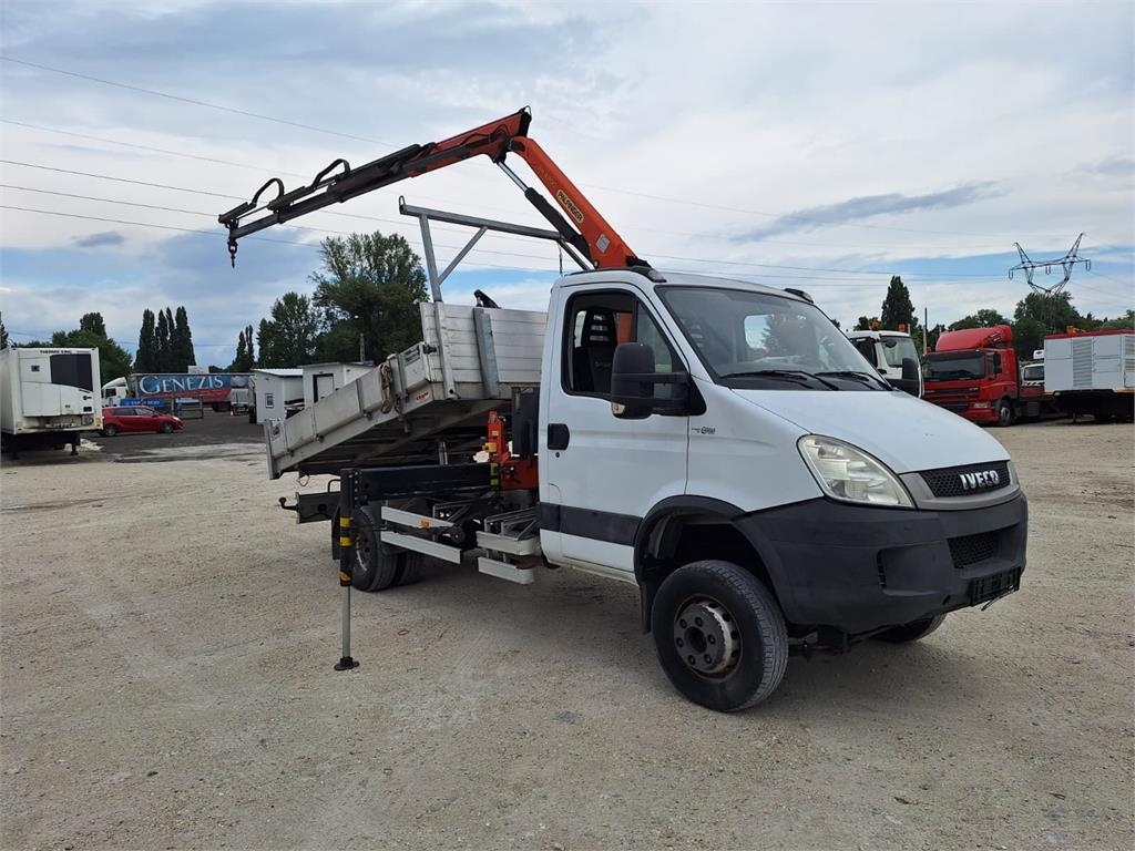 Iveco Daily 70C17 4x4/Tipper/Palifinger PK4200B Crane+Gr