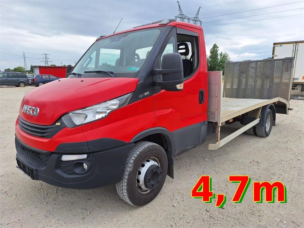 Iveco Daily 72-180 Trailer - 4.7m - 4.3t payload/nutzla