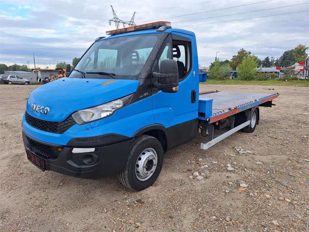 Iveco Daily 72-150 - hydro platform + winch - car transp