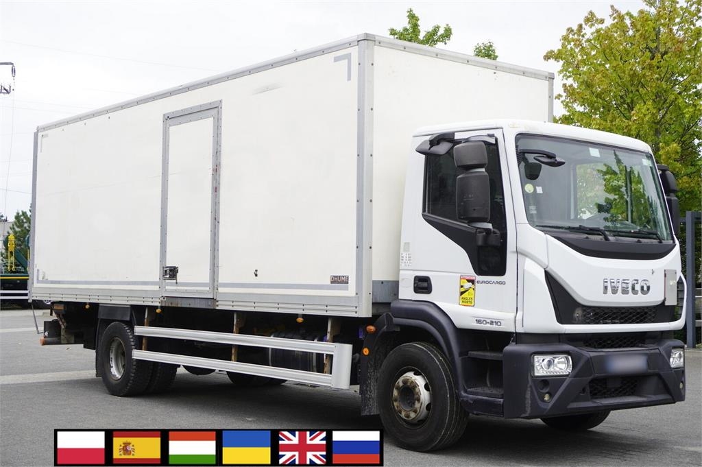 Iveco Eurocargo 160-210 / Box 18 EPAL / Dhollandia lift