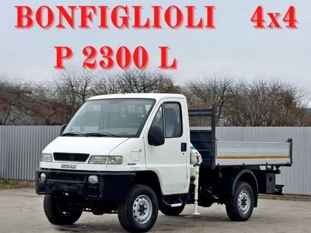 Iveco SCAM SM 35 *Pritsche 3,00m + KRAN