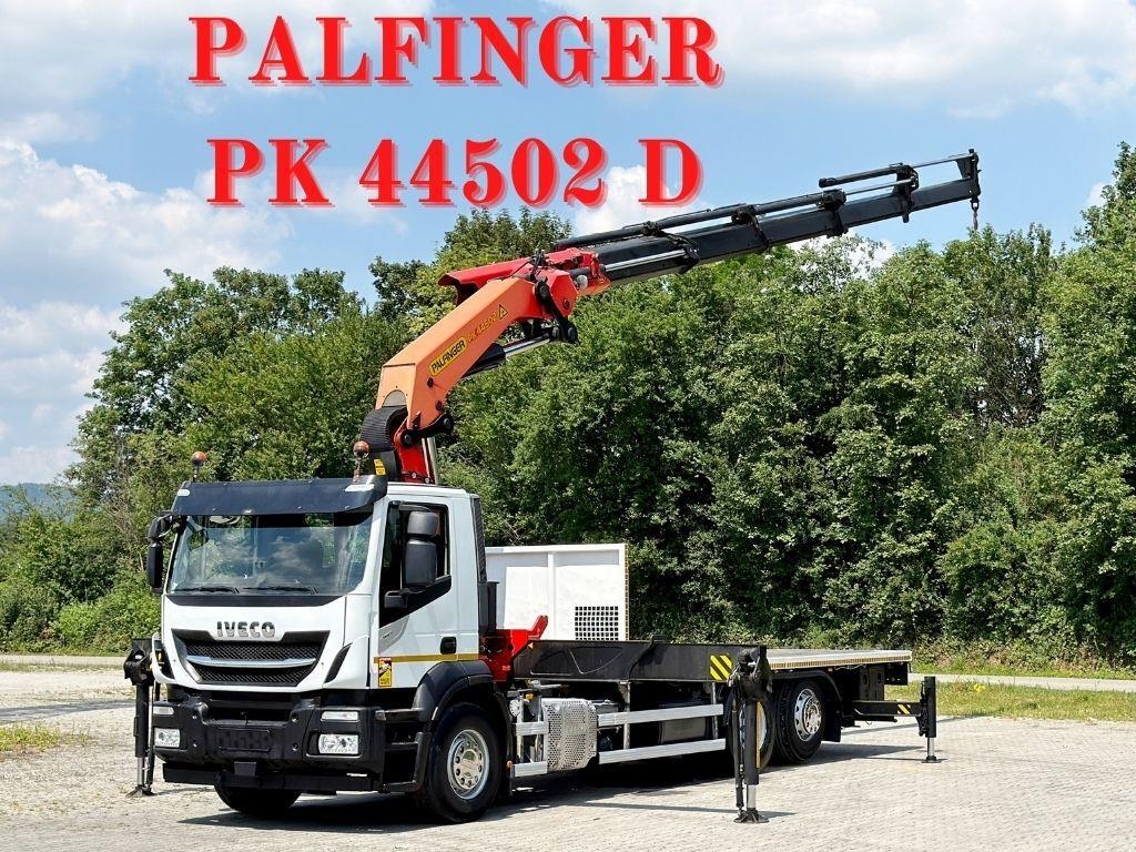 Iveco Stralis 460 PRITSCHE 6,65m +KRAN +FUNK