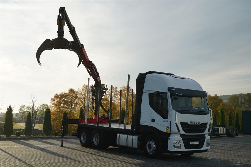 Iveco STRALIS 560 / 6X4 / DO DREWNA / DO DRZEWA / DO LAS