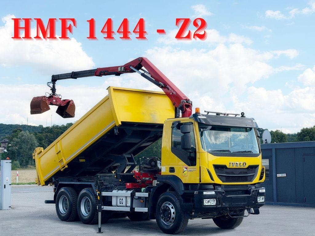 Iveco TRAKKER 360 * Kipper 4,90m* KRAN/FUNK*6x4