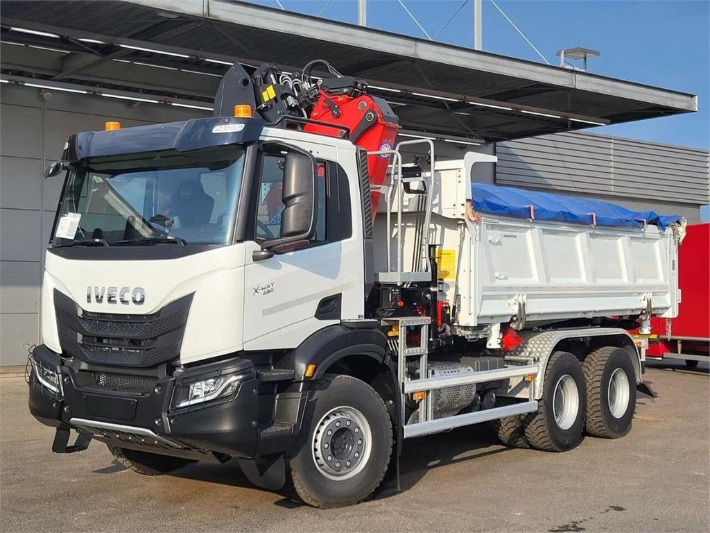 Iveco X-Way 480 / 6X4 / NEW / HMF 2243Z-RCS Z-Crane
