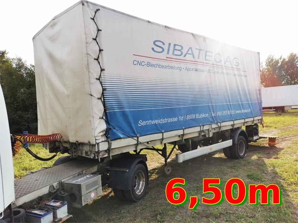 Krapf BE Trailer Pritsche+Plane + LBW AHT1000 kg /