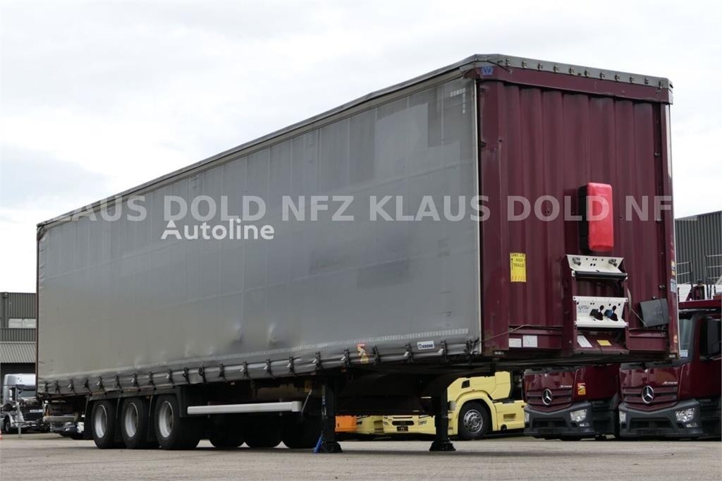 Krone Curtain-Sider Semi-Trailer – Pritsche / XL MegaLin