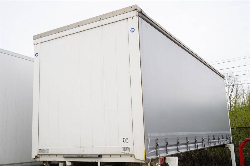 Krone curtainsider / BDF / 18 EPAL