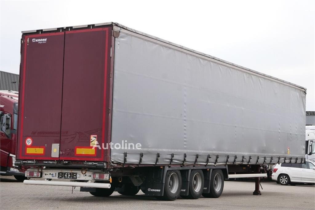 Krone XL MegaLiner Curtain-Sider Semi-Trailer / BPW Axle