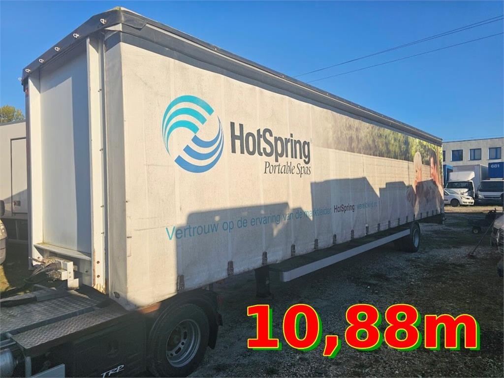 Kuiper Pritsche + Plane semi-trailer - 10,88 m