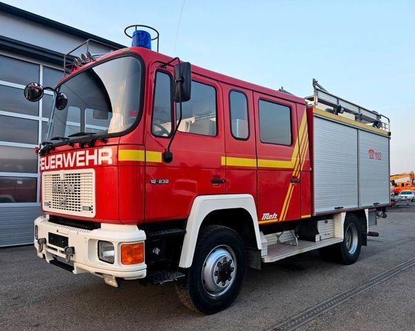 Camion de pompiers MAN 12.232 4x4 Feuerwehr TLF 16/25 Metz — occasion