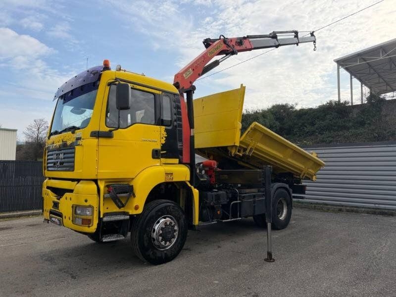 MAN TGA 18.390 / 4x4 / Forez-Bennes / crane / Two-way
