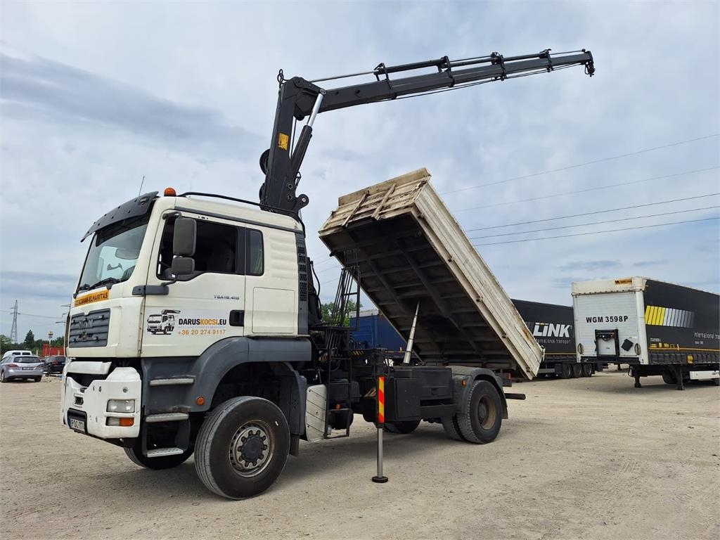 MAN TGA 18.410 4x4 / HIAB 155 Crane /Tipper