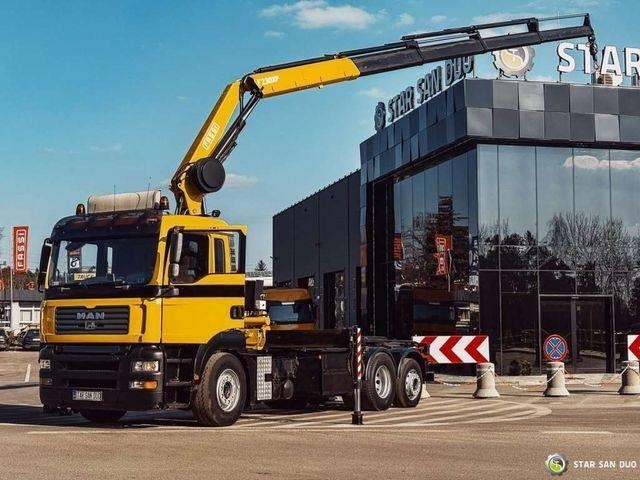 MAN TGA 18.440 6x2 FASSI F 210 A.24 Crane Rotator