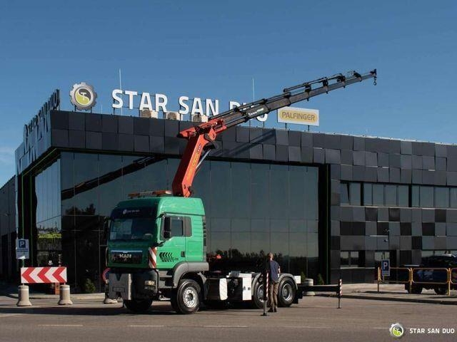 Tracteur routier MAN Tga 33.440 6x4 Palfinger Pk 36002 — occasion 2007