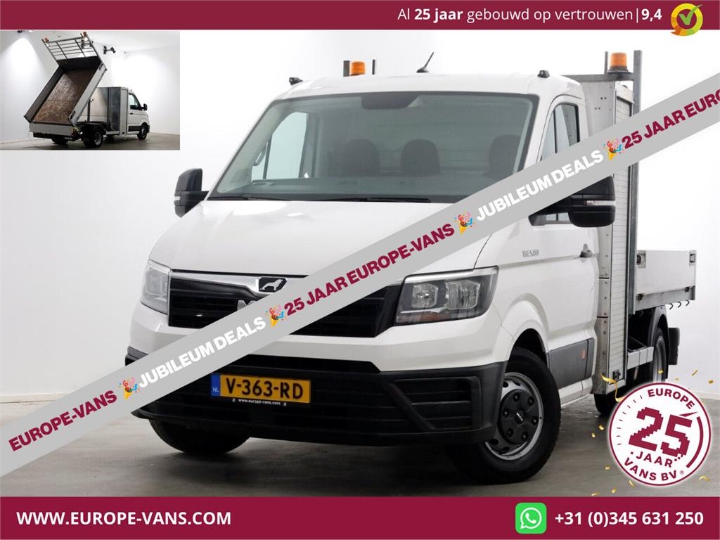 MAN TGE 5.180 2.0 177pk E6 L2H1 Kipper Dubbel Lucht Tr