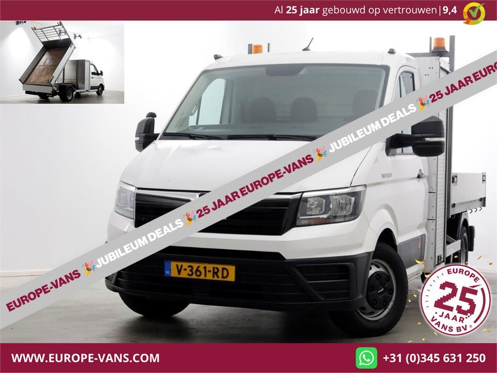 MAN TGE 5.180 2.0 177pk E6 L2H1 Kipper Dubbel Lucht Tr