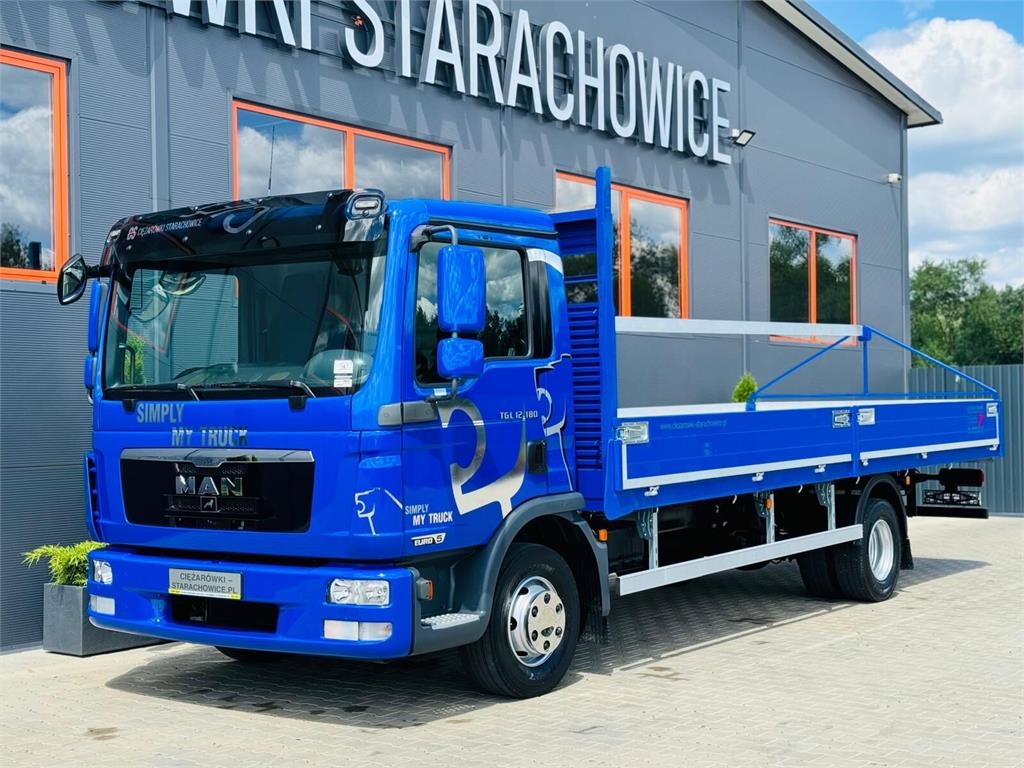 MAN TGL 12.180 // klima // skrzynia aluminiowa // lawe