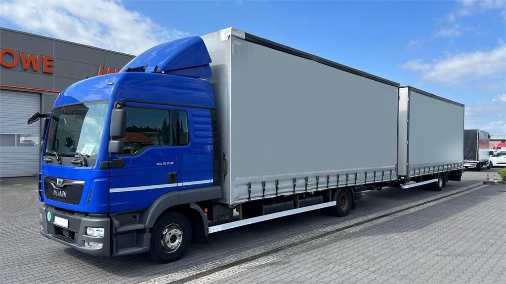 MAN TGL 12.250 EURO 6 CURTAIN TILT TANDEM TARPAULIN