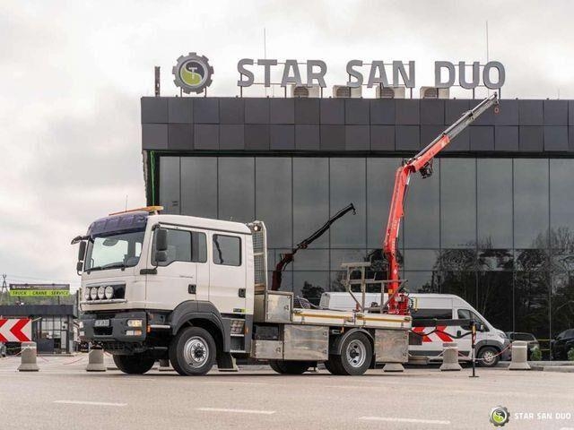 MAN TGM 13.290 4x4 FASSI F40B22 Crane Camper DOKA