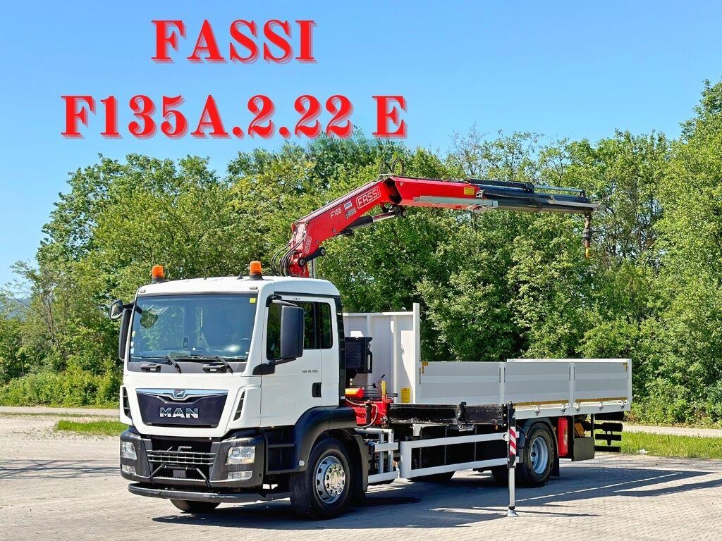 MAN TGS 18.360 * FASSI F135A.2.22 + FUNK *TOPZUSTAND