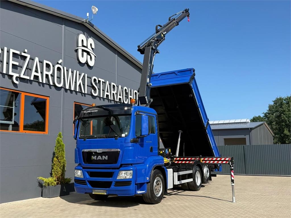 Camion benne MAN TGS 26.360 — occasion 2014