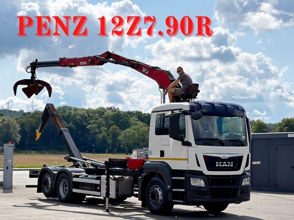 MAN TGS 26.400 Abrollkipper* PENZ 12Z7.90R* TOP