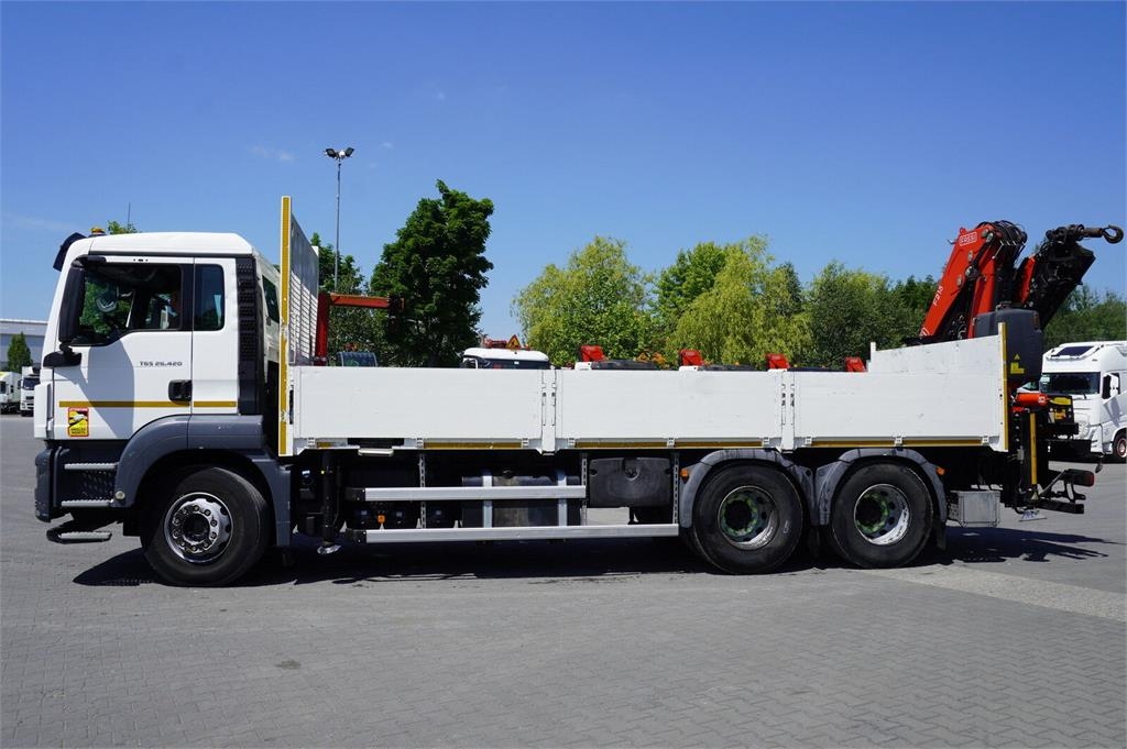 MAN TGS 26.420 6×4 / Fassi F215A.2.24 / remote control