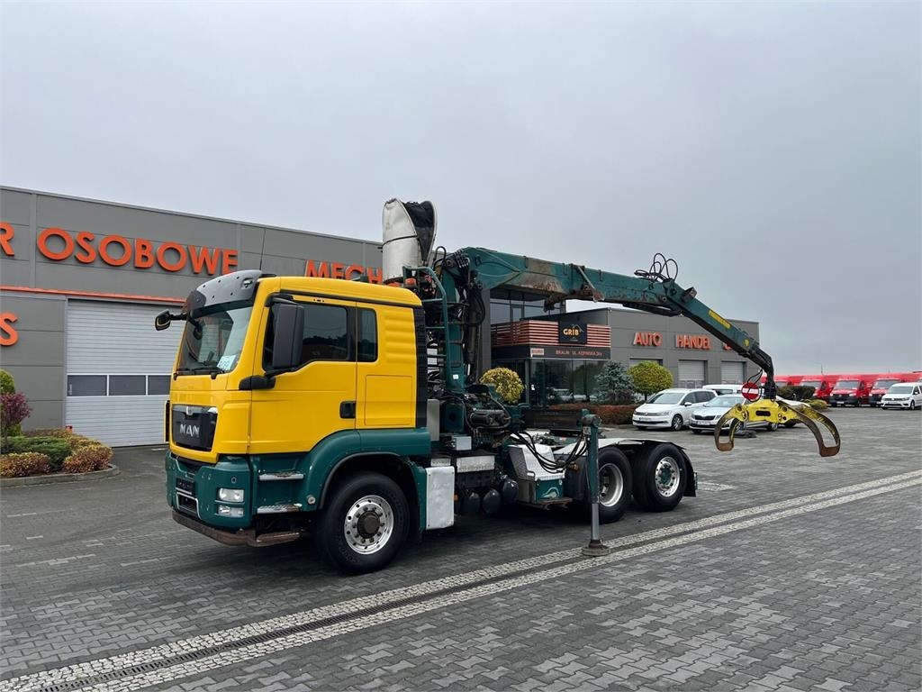 MAN TGS 26.540 TIMBER CARRIER LOGLIFT F251S83A HYDRODR