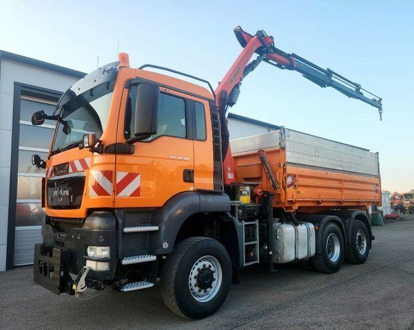MAN TGS 28.360 6x4-4 BL Palfinger PK9001 Kran Funk
