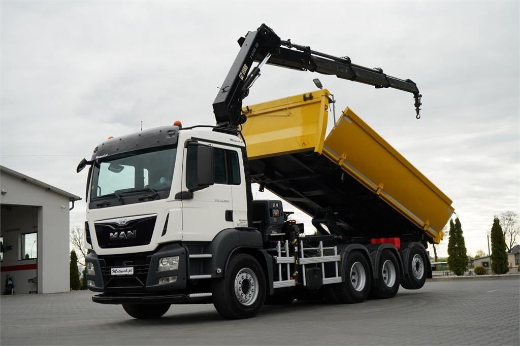 MAN TGS 32.400 / 8x4 / TRIDEM / WYWROTKA 2 STRONNA / H
