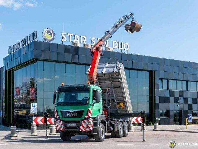 MAN TGS 33.440 6x4 PALFINGER PK 22002 Crane Tipper