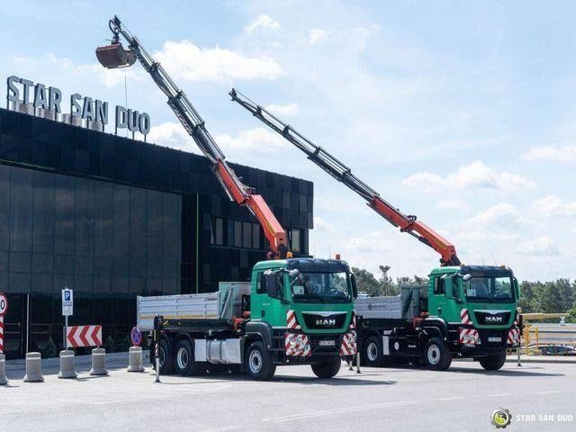 MAN TGS 33.480 6x4 PALFINGER PK 22002 Crane Tipper