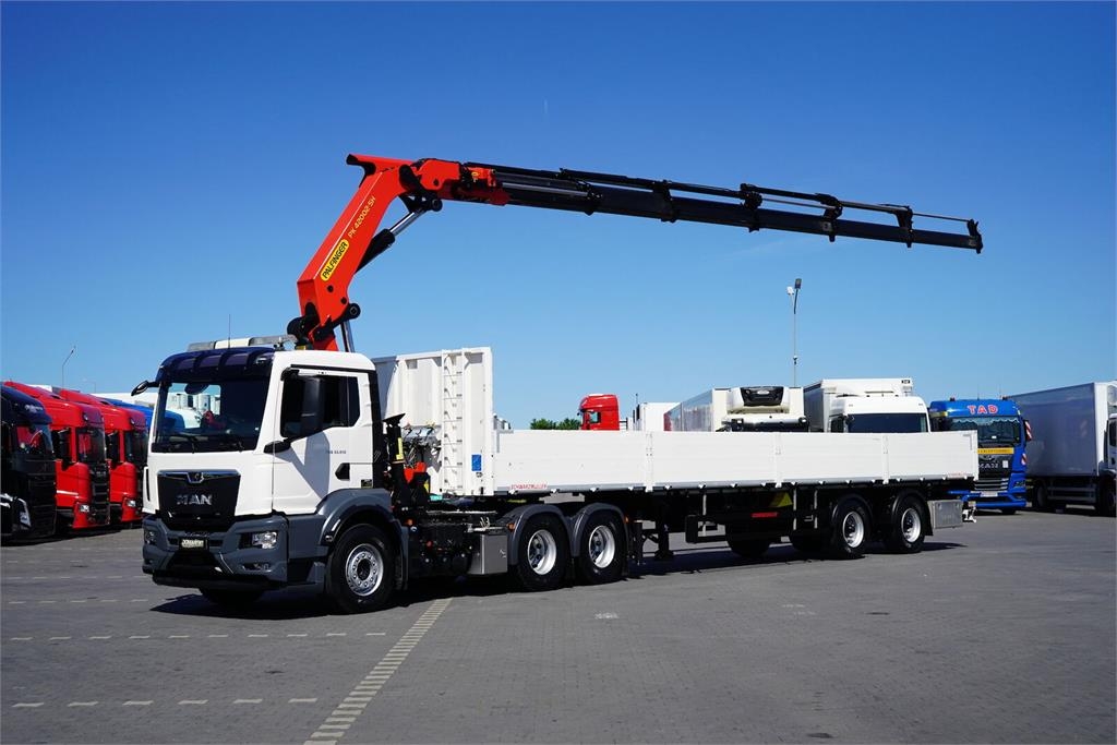 Tracteur routier MAN TGS 33.510 / 6 X 4 / HDS PALFINGER PK 42 002 SH-E — occasion