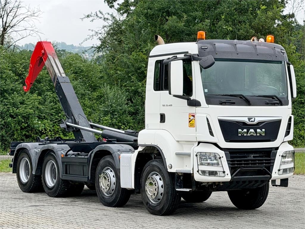 MAN TGS 35.420 * ABROLLKIPPER * 8x4 * TOPZUSTAND